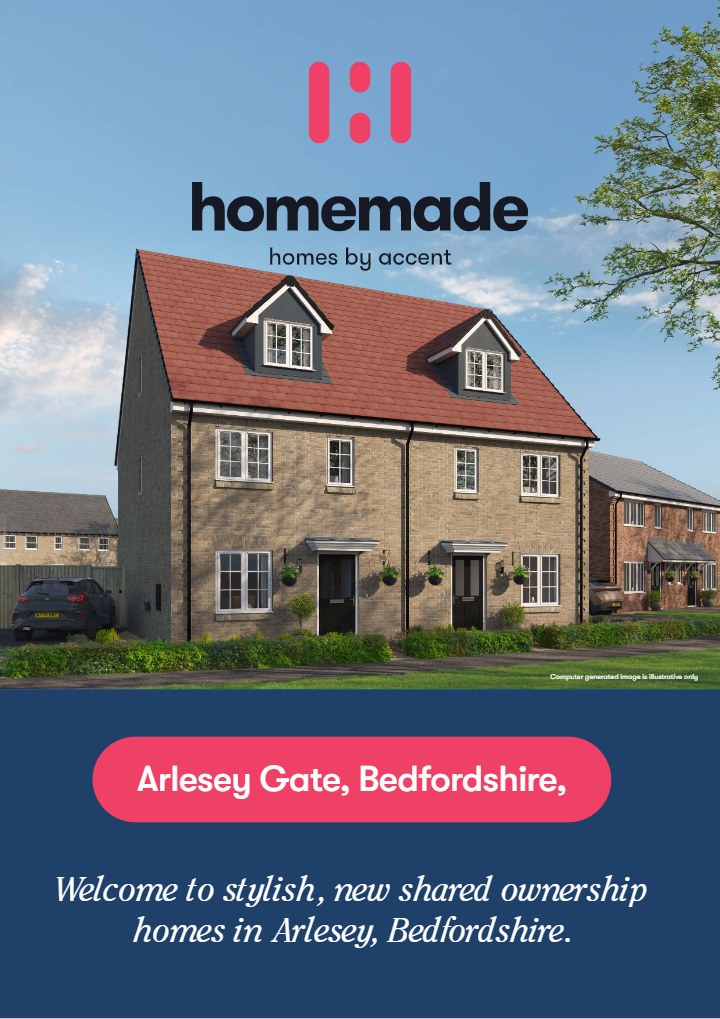 Arlesey Gate brochure front cover
